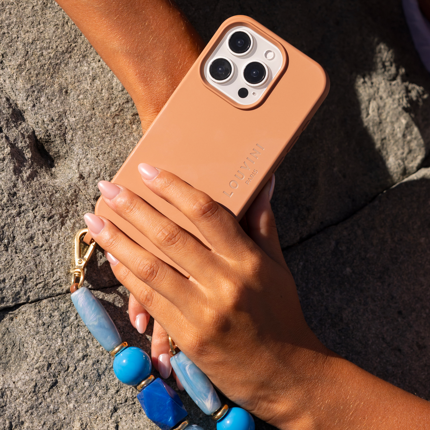 iPhone Case with loops and MagSafe MILO - Cinnamon