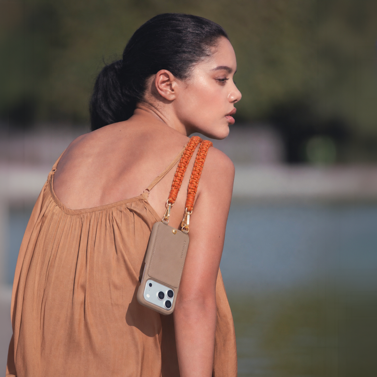 PALMA Phone Cord - Orange