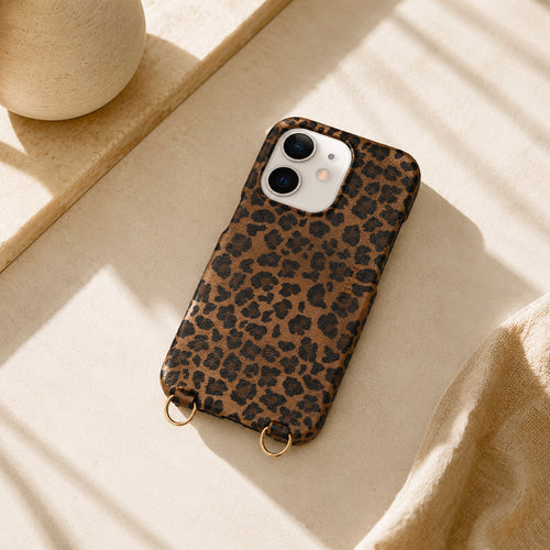 coque iphone imprimé léopard iphone 12 mini & 13 mini