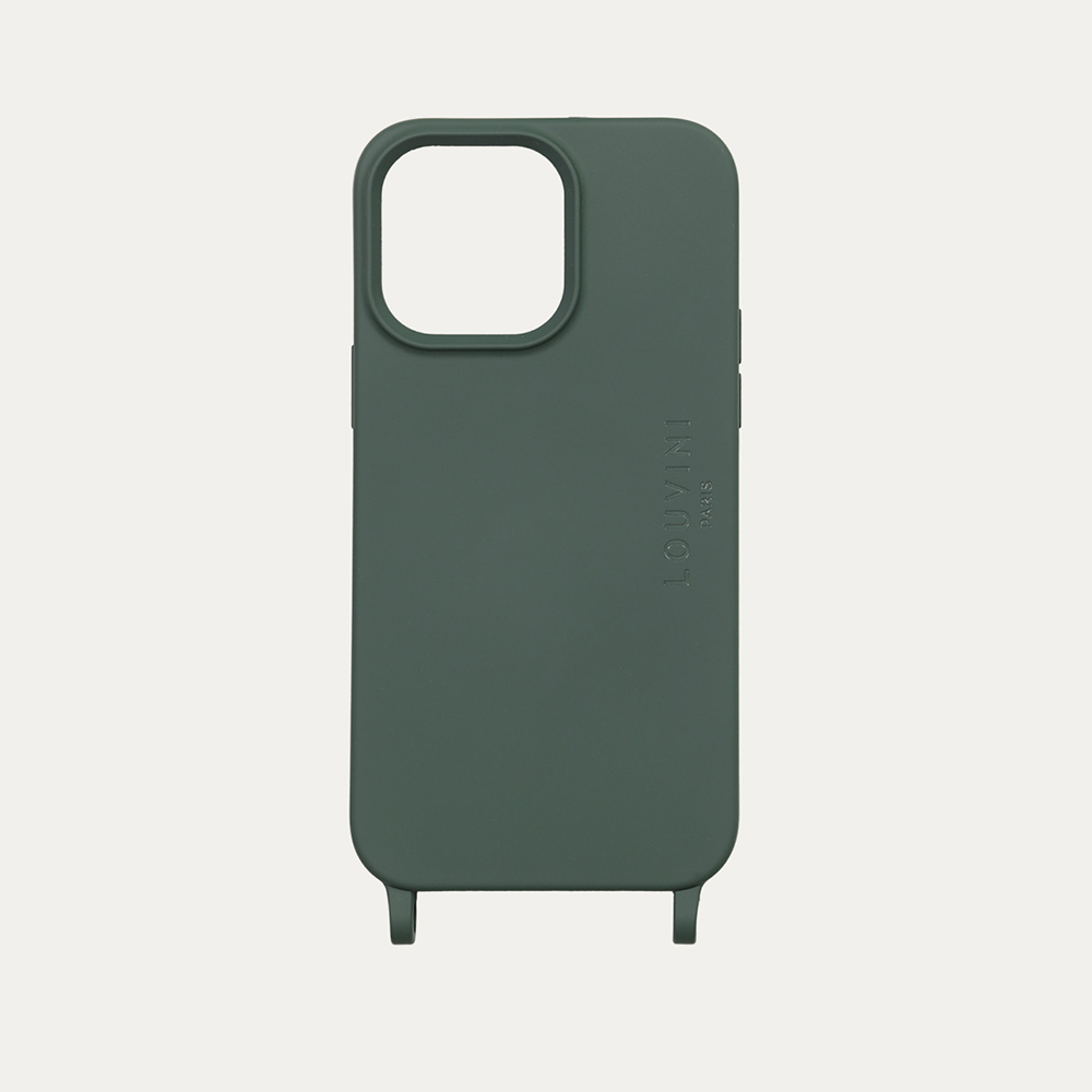 IPHONE CASE WITH LOOPS AND MAGSAFE MILO - OLIVE